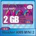 Voucher AXIS MINI 2 GB, 7hari 