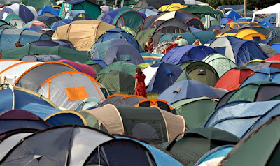 Festival camping
