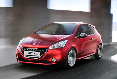 Peugeot 208 GTi Concept (2012) Front Side