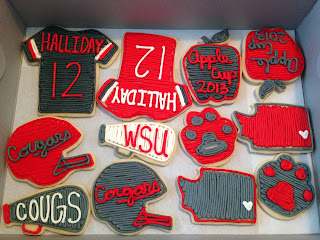 WSU Themed Cookies