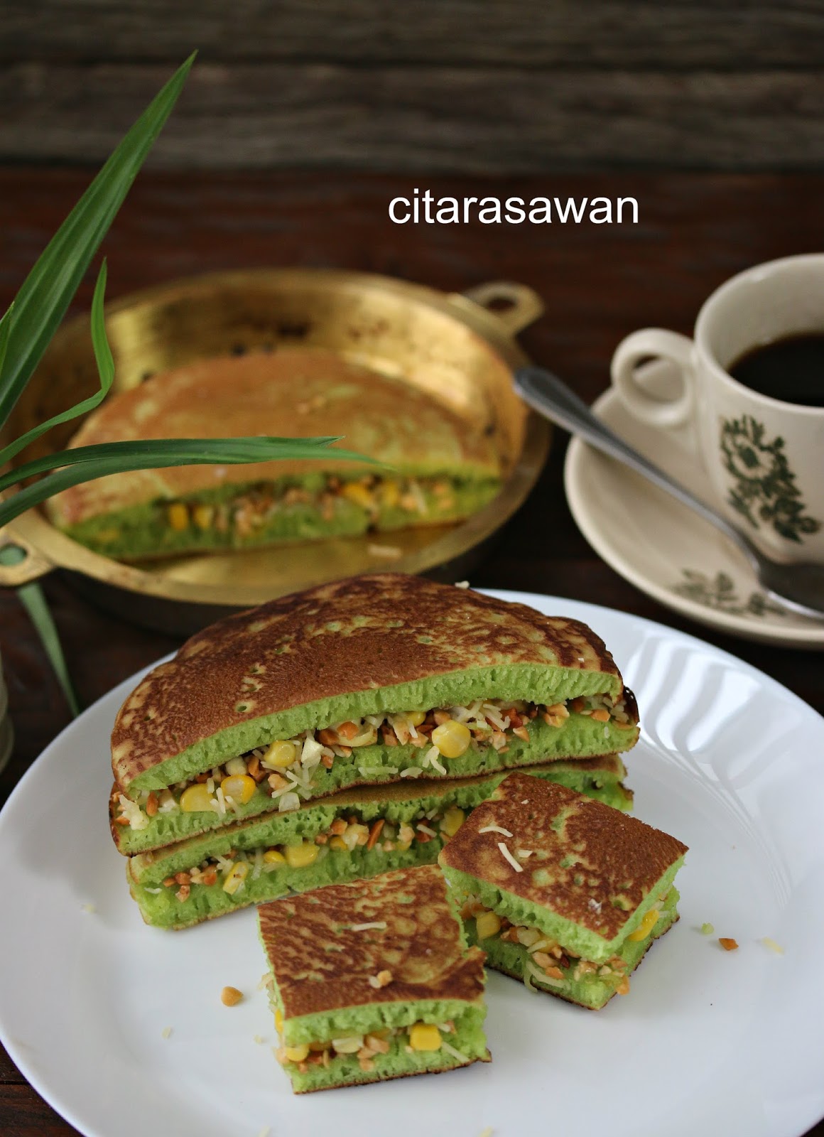 Apam Balik Pandan ~ Blog Kakwan