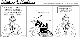 johnnyoptimism, johnny optimism, medical, jokes, cartoons, sick jokes, stilton jarlsberg, doctor jokes, hospital, hippocratic oath