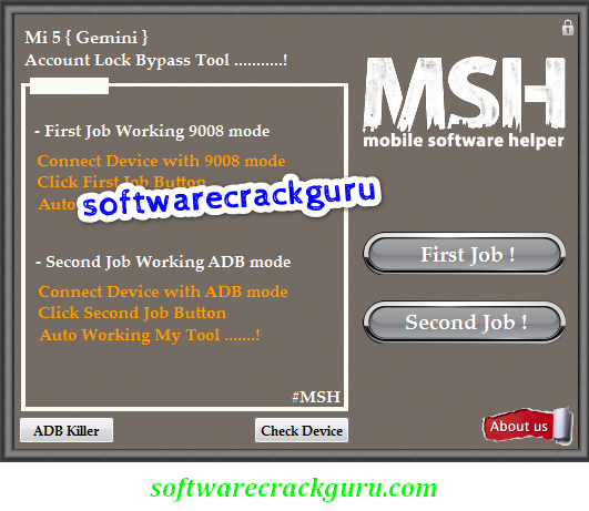 MSH Mi 5 Account Lock Bypass Tool Latest Free Download (Working 100%)