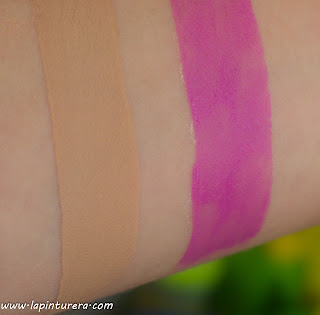 swatch corrector y lip lava