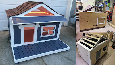 Construccion de caseta para perros