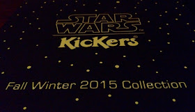 Kickers - Fall Winter 2015 Collection - Star Wars Kickers Colección otoño - invierno de Kickers / Star Wars - La guerra de las galaxias - Kickers Star Wars Sneakers / Zapatillas Star Wars de Kickers Miguel Ángel Representante + ÁlvaroGP