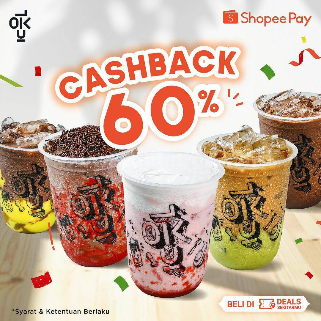 Kedai Kopi Kulo Promo Cashback 60% dengan Shopeepay 3 januari 2021