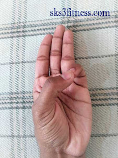 Hand in Varun Mudra