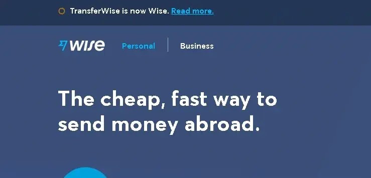 Showing the cheapest and fastest way to send and recieve money abroad