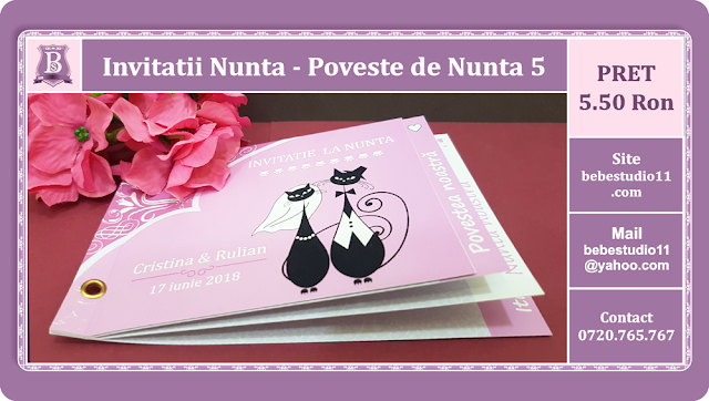 Invitatii Nunta Poveste de Nunta 5