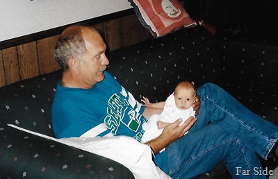 Savanna and Grandpa 1996