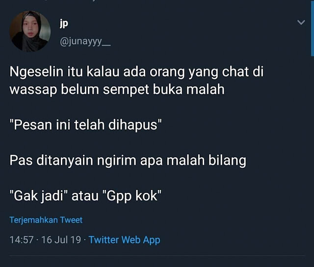 10 Kerecehan Dari Tweet Ini Bikin Ketawa Gak Santuy