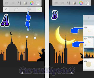  Tak terasa nih sebentar lagi sudah mau lebaran Cara Membuat Landscape Background Ramadhan Keren di Android