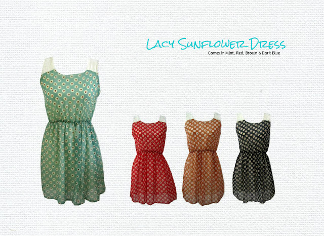 Sunflower Lacy Dress