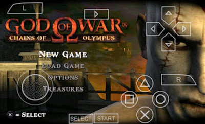 Download Game PPSSPP God Of War Chains Of Olympus CSO High Compress