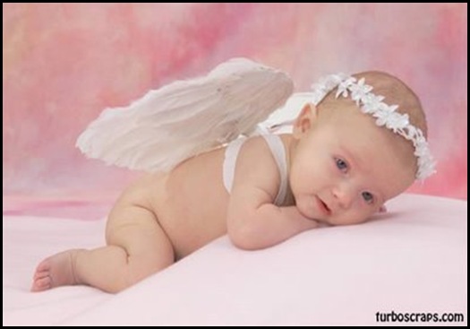 bebe anjo, se o quarto for de anjo uma foto dessa grande