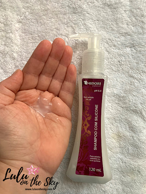 Shampoo com Silicone e Hidratação de Impacto Midori Profissional