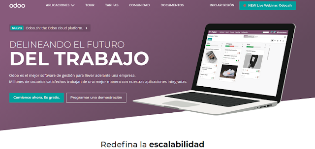 Probando ODOO, un ERP opensource