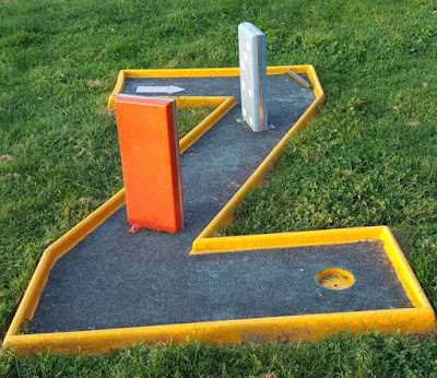 Crazy Golf at Ancaster Karting in Grantham, Lincolnshire