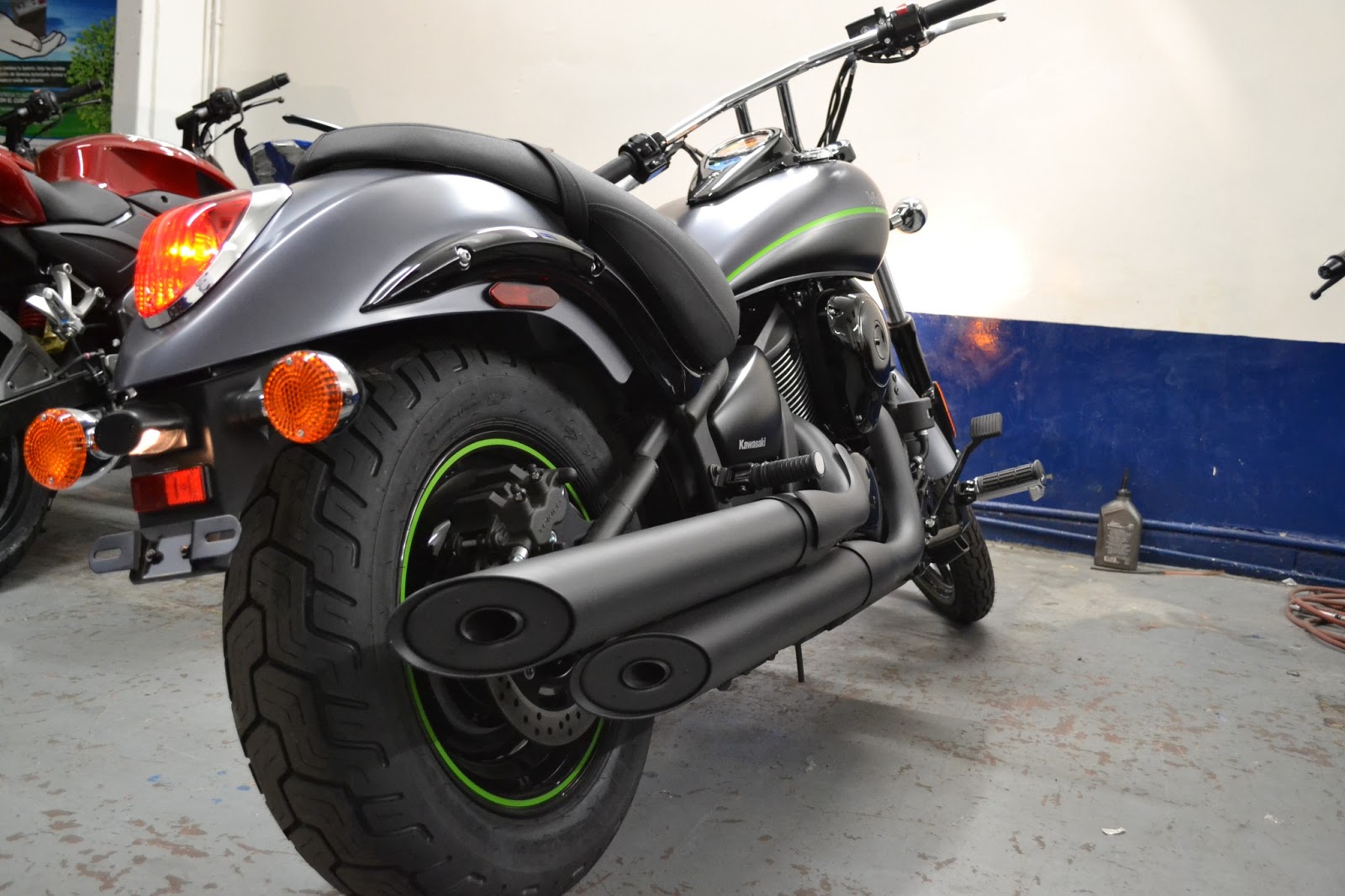 2013 kawasaki vulcan custom El peso fue supremamente exagerado, me atrevería que es una de las 