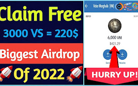 Valar Morghulis Airdrop of 3K $VM Token worth $220 USD Free