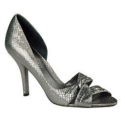 Pewter Bridal Shoes on Avery Bleu  Wedding Shoes  Gunmetal  Pewter And Bronze