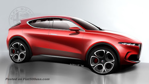 Alfa Tonale Concept Side