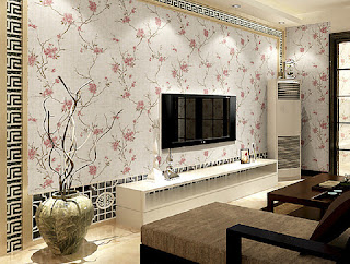 motif wallpaper dinding minimalis