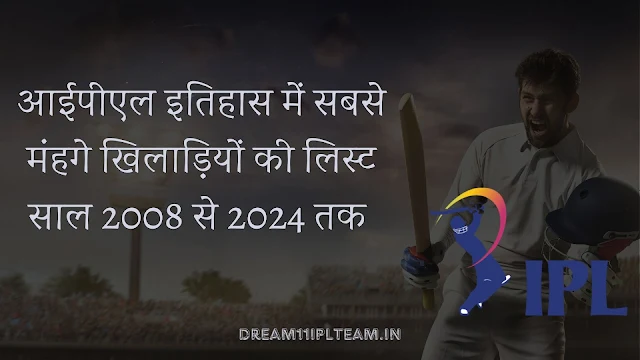 IPL Cricket HIstory Me Sabse Mehnge Player List 2008 - 2024 | आईपीएल इतिहास में सबसे मंहगे खिलाड़ियों की लिस्ट साल 2008 से 2024 तक