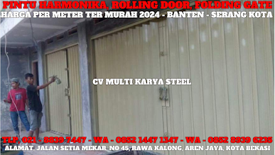 GAMBAR, FOLDING GATE, BANTEN, TERBARU. 2025