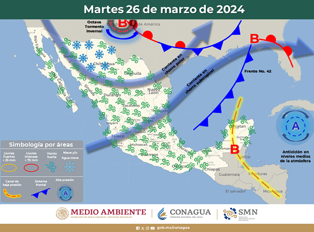 Pronostica Procivy probable granizada el martes y miércoles en el oriente, centro y sur de Yucatán