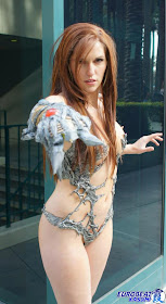 Jacqueline Goehner Cosplaying as Sara Pezini AKA Witchblade