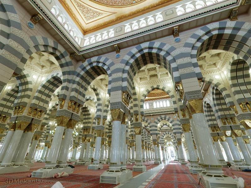  Masjid  Nabawi dalam 3  Dimensi 
