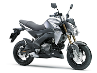 Kawasaki Z125 Pro, moge berdesain imut