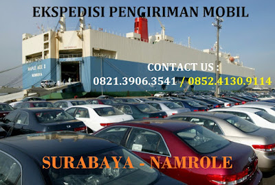 JASA EXPEDISI PENGIRIMAN MOBIL SURABAYA KE NAMROLE