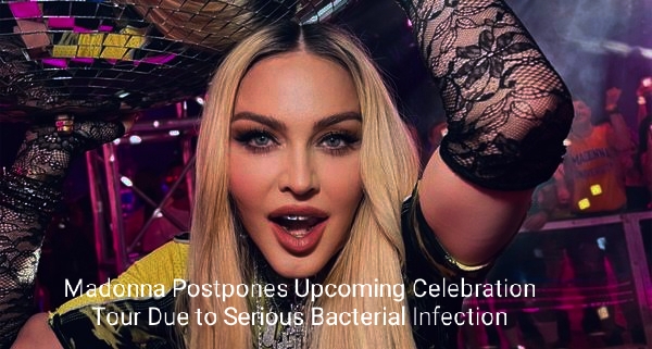 Madonna Postpones Upcoming Celebration Tour Due to Serious Bacterial Infection