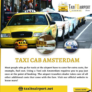 Taxi cab Amsterdam