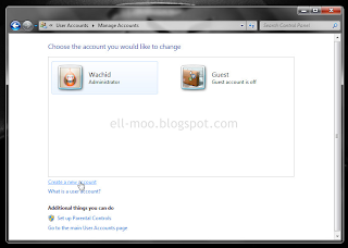 Bagaimana Cara Membuat Akun Pengguna Baru di Windows 7 dan Windos Vista