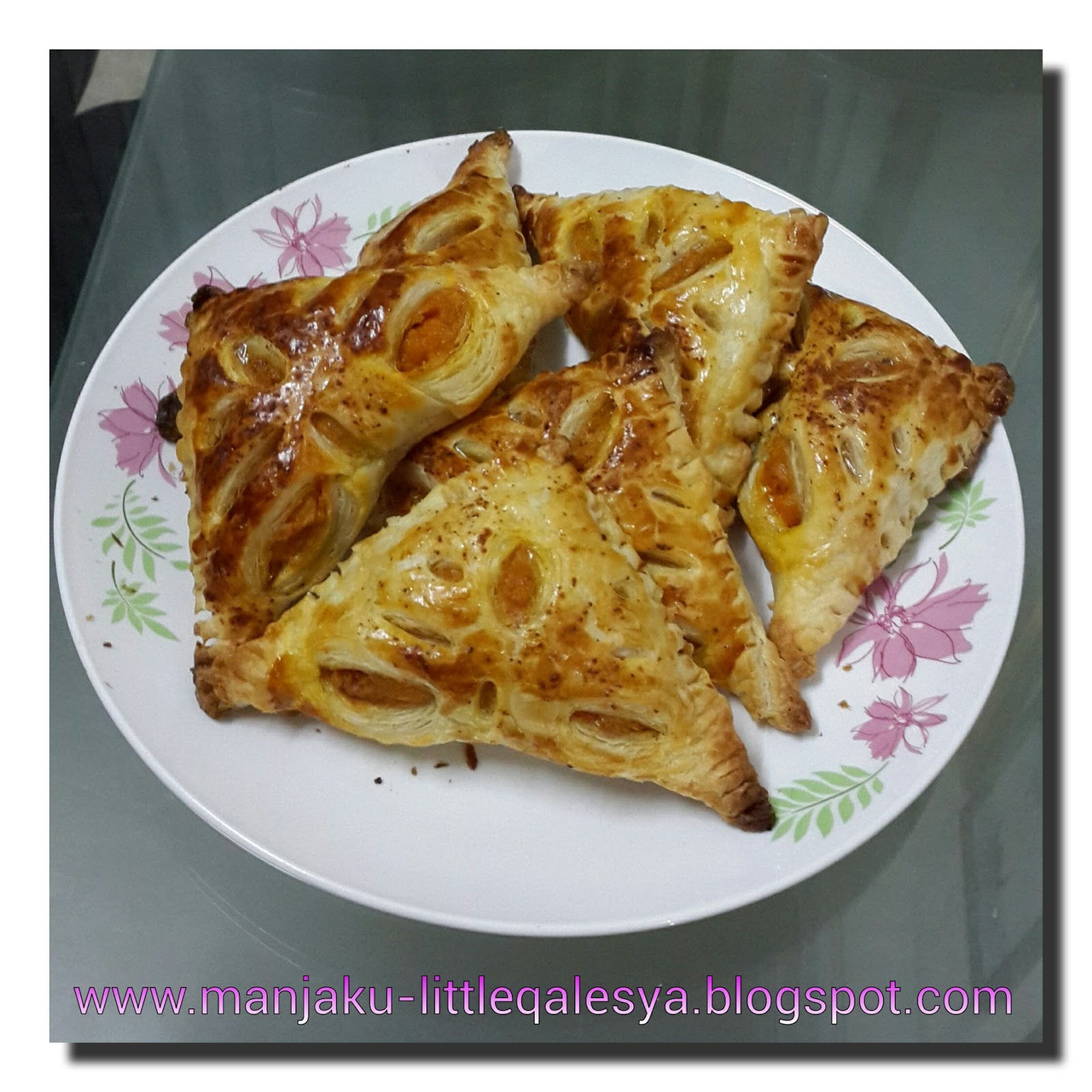 Manjaku Little Qalesya: resepi pastry Chicken puff c: