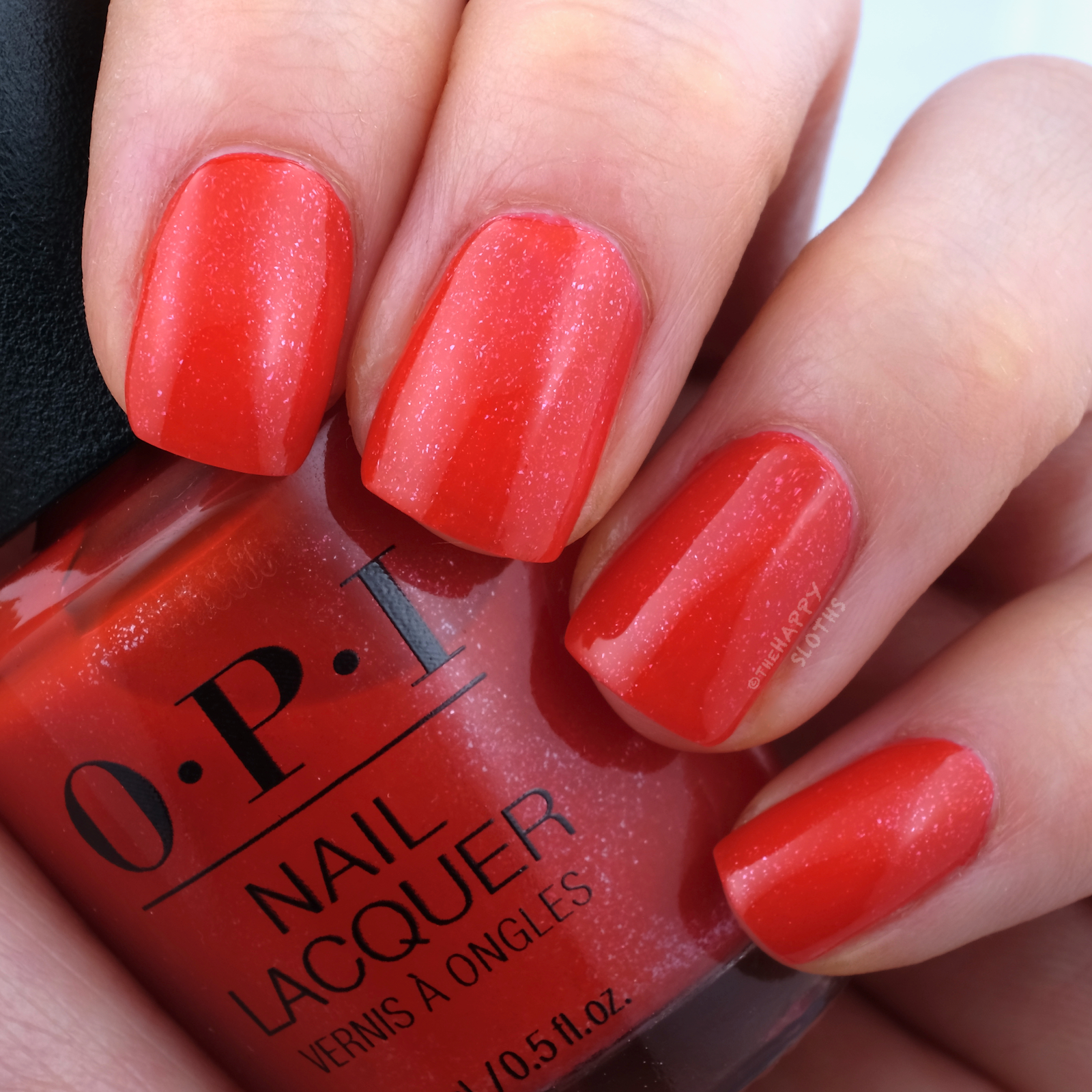 OPI | Spring 2023 Me, Myself, and OPI Collection | Left Your Texts on Red: Review and Swatches