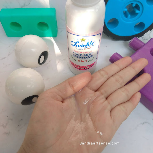 Review Twinkle 3 in 1 Face mist Sanitizer