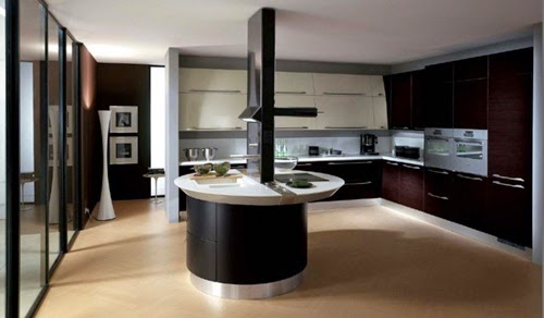 Amazing Modern Curved Kitchen Design Ideas