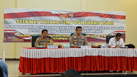 Puslitbang Polri Gelar Penelitian Evaluasi Kualitas Gudang Penyimpanan Senjata Api dan Amunisi di Polres Lampung Tengah