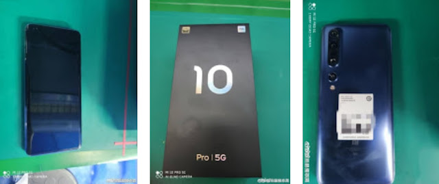 تم تسريب بعد صور من الإنترنيت لهاتف Xiaomi Mi 10 Pro 5G سيكون تصميم مشابه لهاتف Mi Mix Alpha حيث  تُظهر الصور شاشة مثقوبة بالإضافة إلى إعداد كاميرا خلفية رباعية.    وقد تم تعميم الصورة المزعومة  Mi 10 Pro على Weibo. تشير الصورة إلى أن الهاتف مع Qualcomm Snapdragon 865 SoC سيظهر لأول مرة في 11 فبراير. وهذا يؤكد صحة شائعة سابقة تطالب بإطلاق سلسلة Mi 10 Pro  في أوائل فبراير.