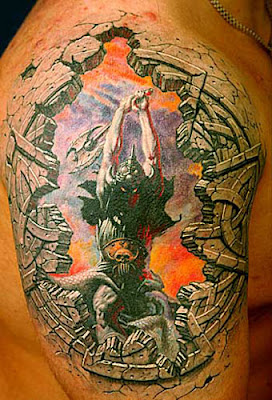 Amazing 3D Tattoos Design On The Body Gallery Picture 8
