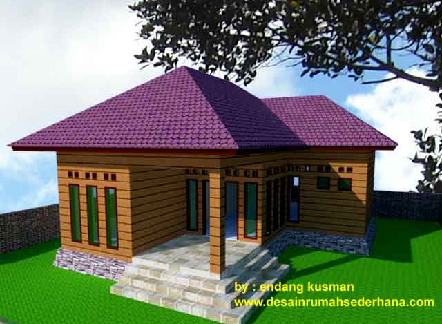 Desain Rumah  Minimalis Bentuk  L 