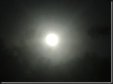 Sure is  bright for an Eclipse!