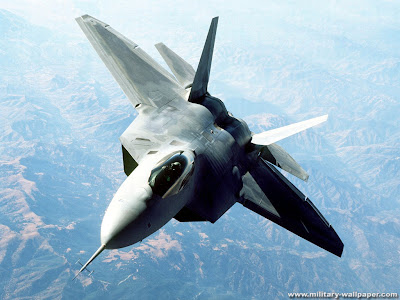 F-22 Raptor Military Jet Fighter Wallpaper