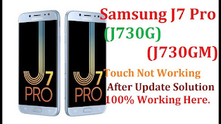 Samsung Galaxy J730F touch not working File