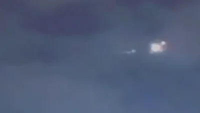 A near miss UFO encounter over Bogotá Columbia 2023.